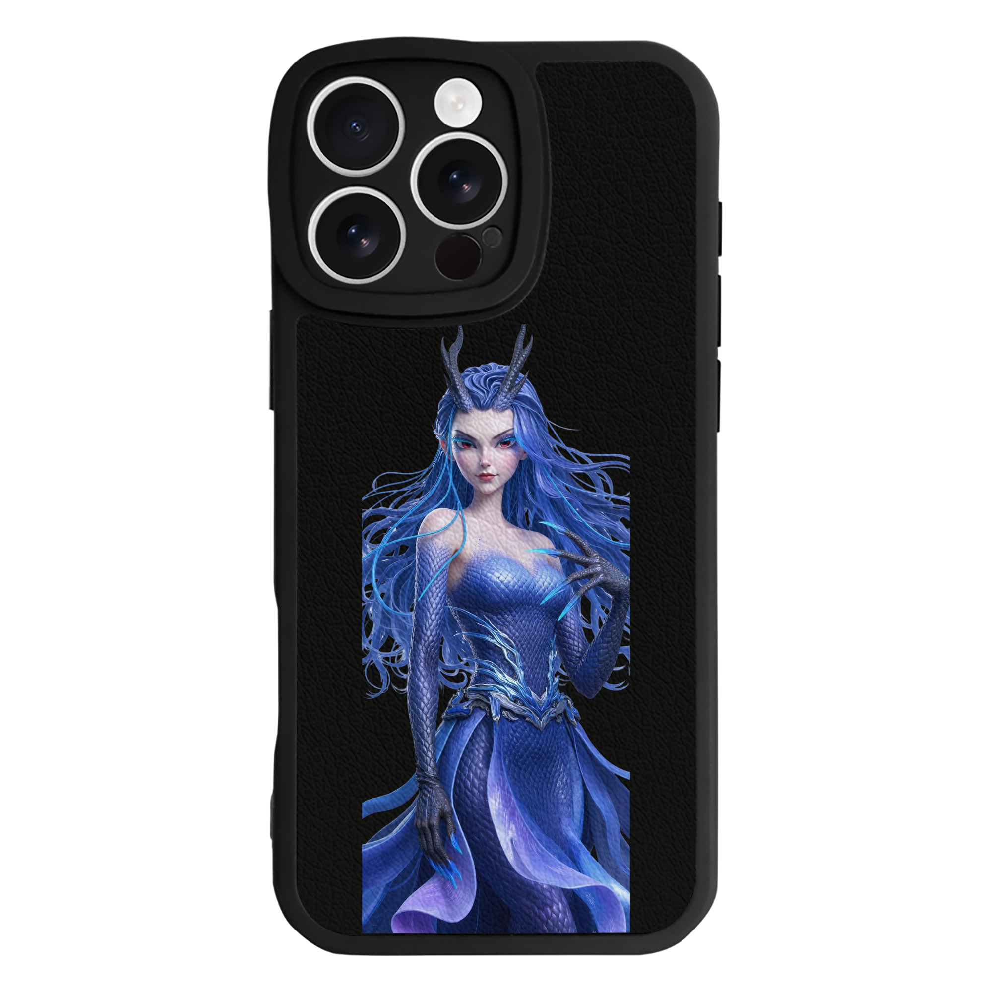 （画像用） Ne Zha 2 ナタ 魔童の大暴れ 【iPhone 16シリーズ対応】シリコンスマホケース（レザー調） 材質：シリコン
